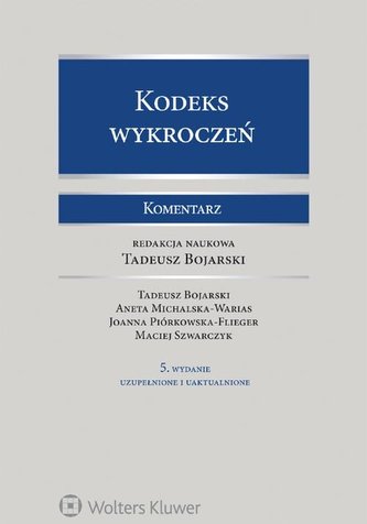 Kodeks wykroczeń Komentarz