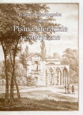 Pisma literackie i estetyczne