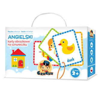 CzuCzu. Angielski. Karty obrazkowe na sznureczku