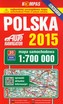 Polska mapa samochodowa 1:700 000