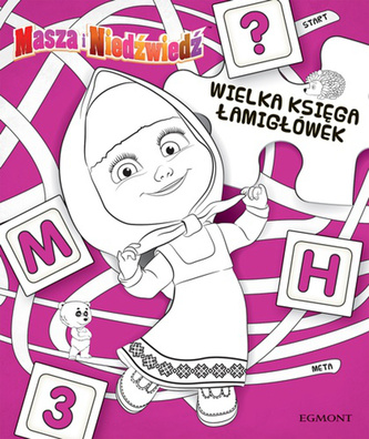 Masza i Niedźwiedź. Wielka księga łamigłówek