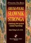 GRECKO-POLSKI SŁOWNIK STRONGA