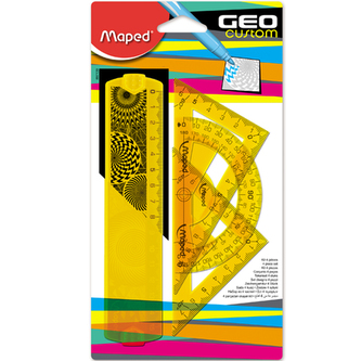 Zestaw geometryczny GEOCUSTOM 15 cm Maped