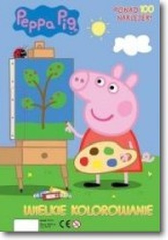 Świnka Peppa. Wielkie kolorowanie