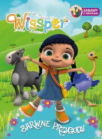 BARWNE PRZYGODY ZABAWA Z KREDKAMI WISSPER + KREDKI