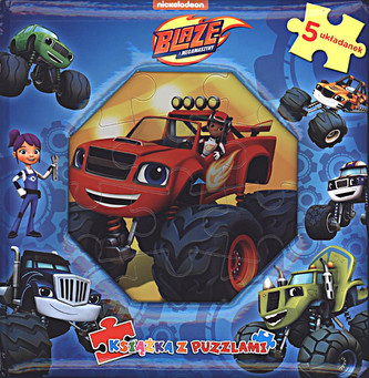 Blaze i megamaszyny. Książka z puzzlami