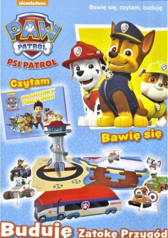 Psi Patrol. Bawię się, czytam... Buduję zatokę przygód