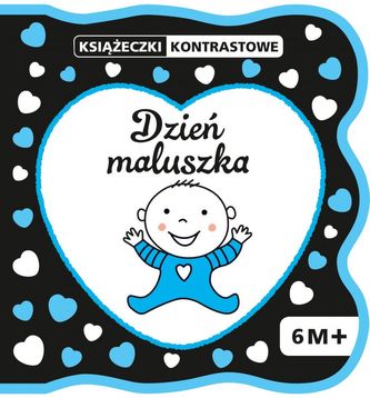 DZIEŃ MALUSZKA KSIĄŻECZKI KONTRASTOWE 6M+