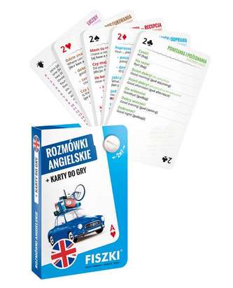 ROZMÓWKI ANGIELSKIE I KARTY DO GRY 2W1