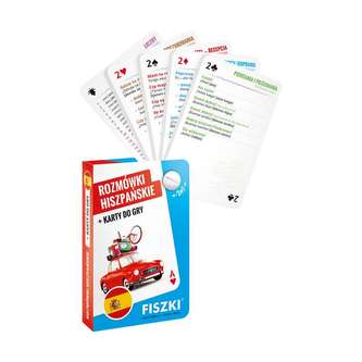 ROZMÓWKI HISZPAŃSKIE I KARTY DO GRY 2W1