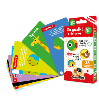 ZAGADKI Z DZIURKĄ 3+ CZUCZU ZAGADKI Z DZIURKĄ 3+ CZUCZU