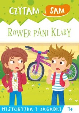 Czytam sam. Rower Pani Klary. Historyjka i zagadki