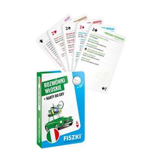 ROZMÓWKI WŁOSKIE I KARTY DO GRY 2W1