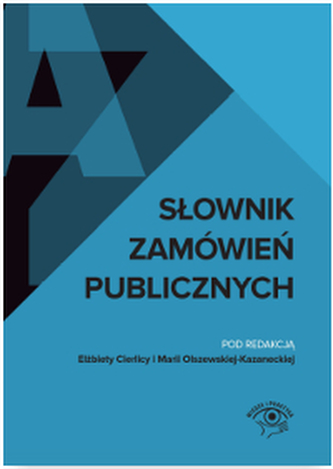 SŁOWNIK ZAMÓWIEŃ PUBLICZNYCH