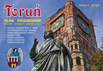 TORUŃ PLAN PRZEWODNIK 1:20 000