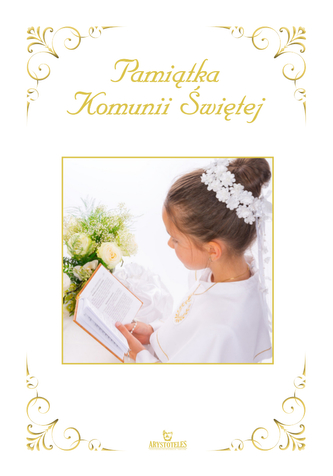 PAMIĄTKA KOMUNII ŚWIĘTEJ DZIEWCZYNKA