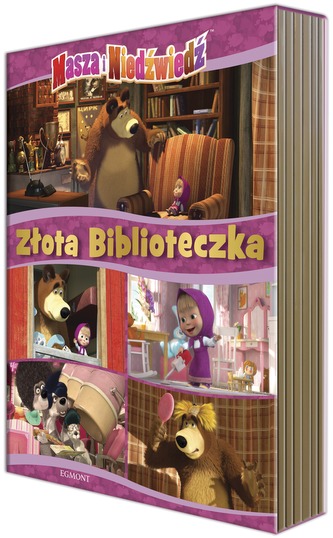 PAKIET MASZA I NIEDŹWIEDŹ ZŁOTA BIBLIOTECZKA