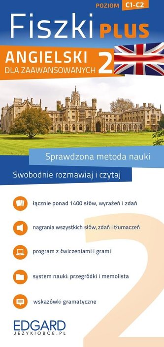 ANGIELSKI FISZKI PLUS DLA ZAAWANSOWANYCH 2 ANGIELSKI FISZKI PLUS DLA ZAAWANSOWANYCH 2