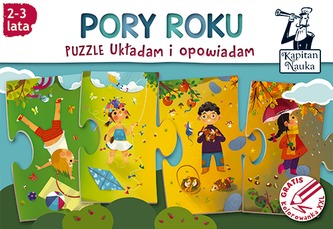 PUZZLE 10 PORY ROKU UKŁADAM I OPOWIADAM + KOLOROWANKA XXL PUZZLE 10 PORY ROKU UKŁADAM I OPOWIADAM + KOLOROWANKA XXL