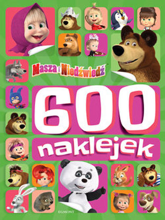 Masza i Niedźwiedź. 600 naklejek