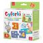 Cyferki. Książeczka z naklejkami i puzzle do pary