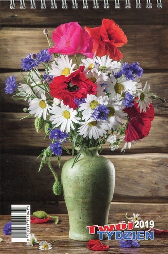 Kalendarz 2019 Biurkowy Twój tydzień A5