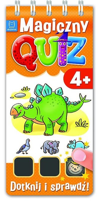 Magiczny quiz. Dotknij i sprawdź od 4 lat cz. 2