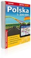 Polska. Atlas samochodowy 2019/2020, 1:300 000