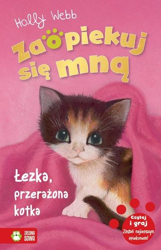Łezka, przerażona kotka
