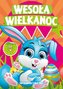 Wesoła Wielkanoc. Kolorowanka z naklejkami.