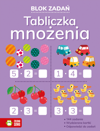 Tabliczka mnożenia. Blok zadań