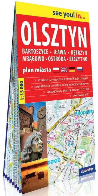 See you! in... Olsztyn 1:15 000 plan miasta