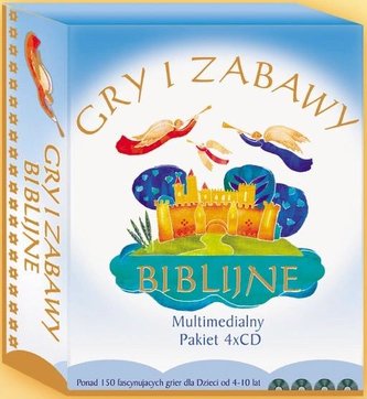 Gry i zabawy biblijne. Pakiet 4 PC CD-ROM