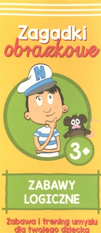 Kapitan Nauka Zagadki obrazkowe Zabawy logiczne 3+