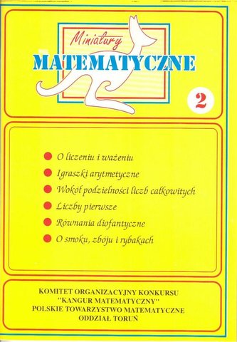 Miniatury matematyczne 02 SP- O liczeniu i ważeniu