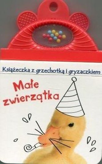 Książeczka z grzechotką. Małe zwierzątka