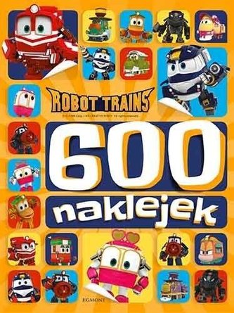Robot Trains. 600 naklejek