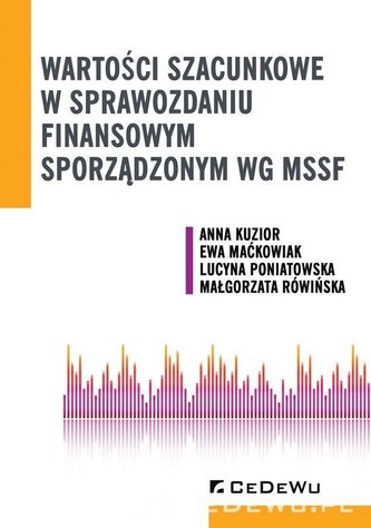 Wartości szacunkowe w sprawozdaniu finansowym...