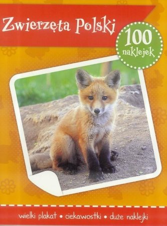 100 naklejek. Zwierzęta Polski w.2