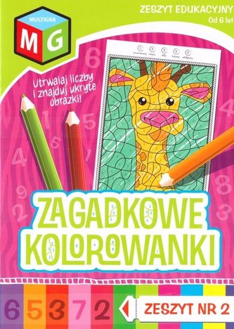 Zagadkowe kolorowanki nr 2