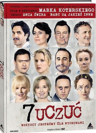 7 uczuć DVD + książka