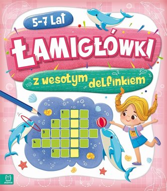Łamigłówki z wesołym delfinkiem 5-7 lat