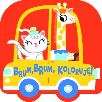 Brum, brum, koloruję! - Samochód