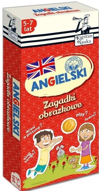 Kapitan Nauka Zagadki... Angielski 5-7 lat wyd.2 Kapitan Nauka Zagadki... Angielski 5-7 lat wyd.2