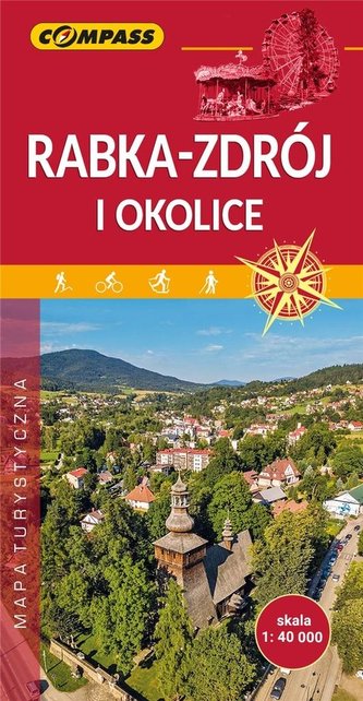 Mapa turystyczna - Rabka-Zdrój i okolice 1:40 000