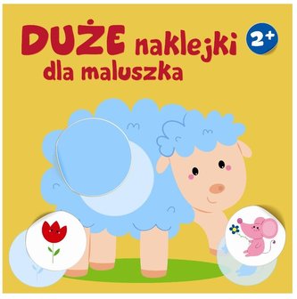 Duże naklejki dla maluszka - owieczka 2+