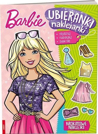 Barbie. Ubieranki, naklejanki