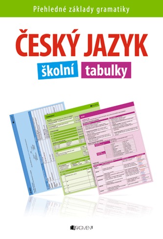 Český jazyk – školní tabulky – přehledné základy gramatiky