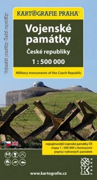 Vojenské památky České republiky/1:500 tis.(tematická mapa)