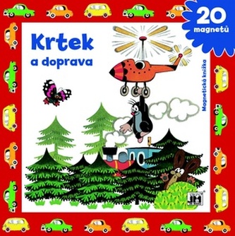 Magnetická knížka Krtek a doprava